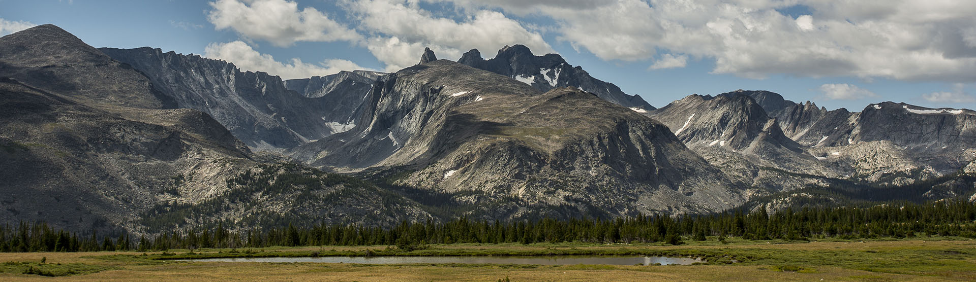 Image of Black Tooth Peak in the Bighorn Mountains