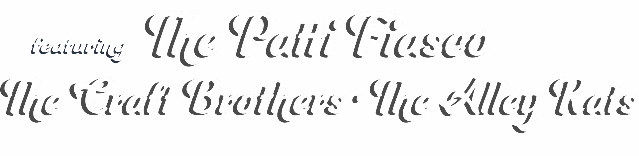 Patti Fiasco Craft Brothers Alley Kats