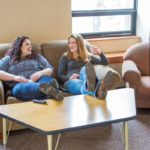 Sheridan College Student Life Rachel and Allison south Hall Common Area Sheridan College Student Life Rachel and Allison south Hall Common Area