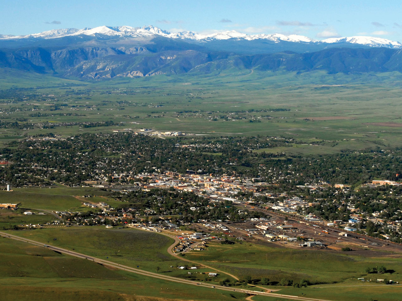 Sheridan College base of the-Bighorn Mountains Wyoming Sheridan College base of the-Bighorn Mountains Wyoming