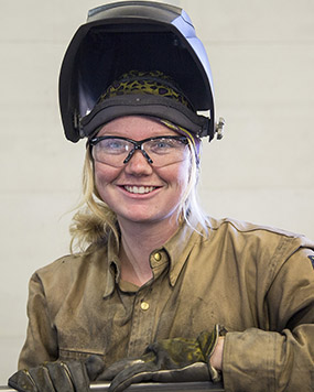Student-Feature-Sheridan-College-Welding-Celsey-Martin Sheridan College Welding Student