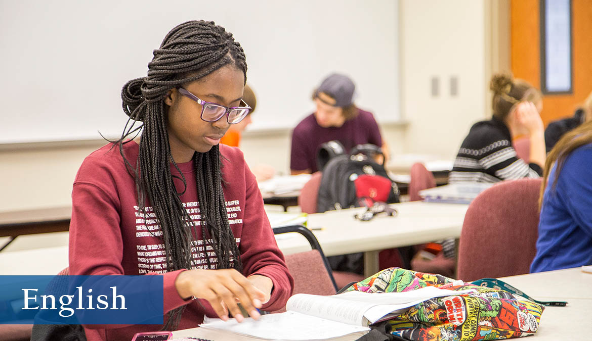 English Earn your English degree online at NWCCD.